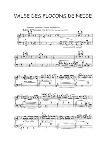 Valse des flocons de neige